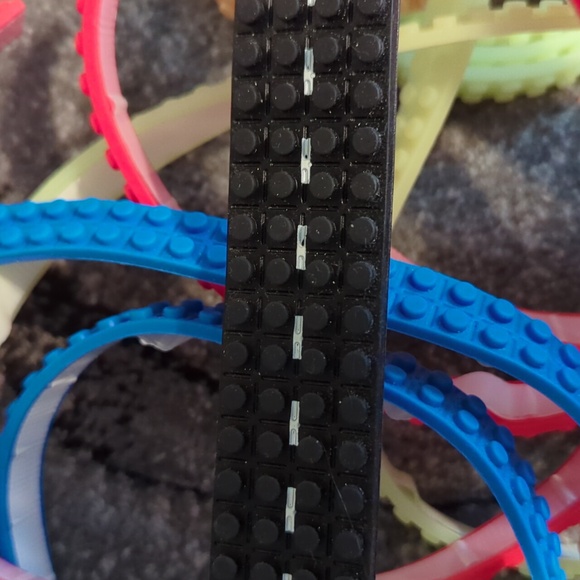 Peel and stick bricks and one road strip new - Picture 2 of 5